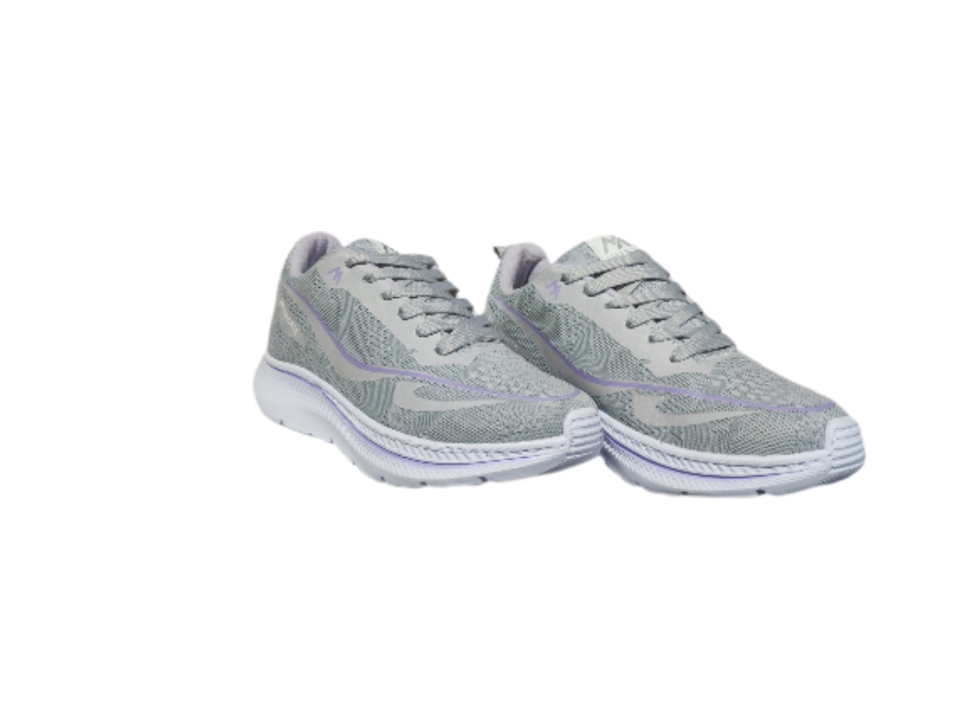 RUN LINE GRIS POR LILA