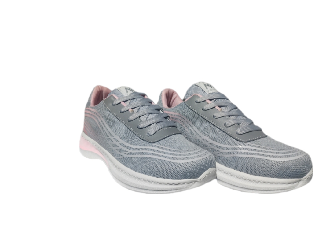 SPORT DUAL LINE GRIS POR ROSADO