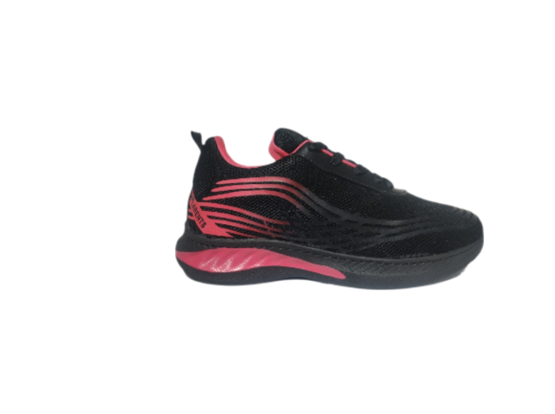 SPORT DUAL LINE NEGRO POR FUCSIA